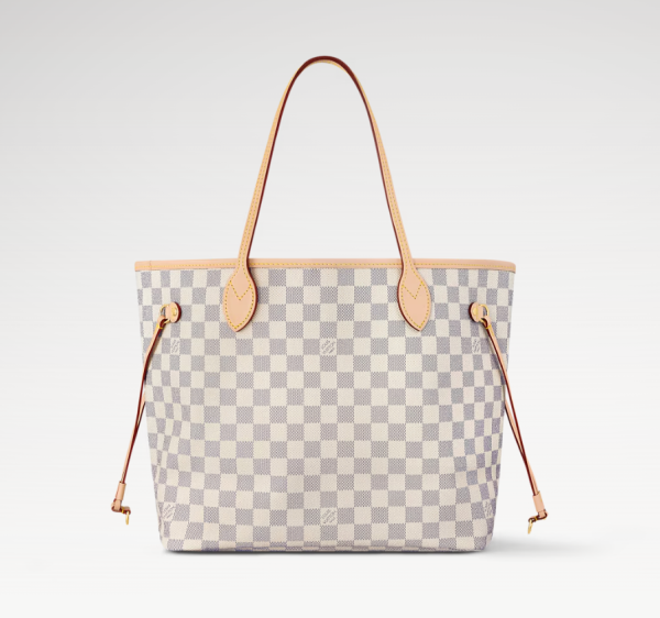 LOUIS VUITTON Neverfull MM N40604 Damier Azur