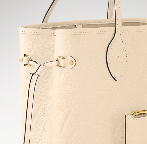 LOUIS VUITTON Neverfull MM M46676 Cream