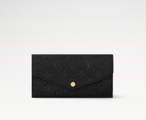 LOUIS VUITTON Sarah Wallet M82257 Black