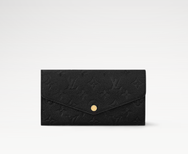 LOUIS VUITTON Sarah Wallet M82257 Black