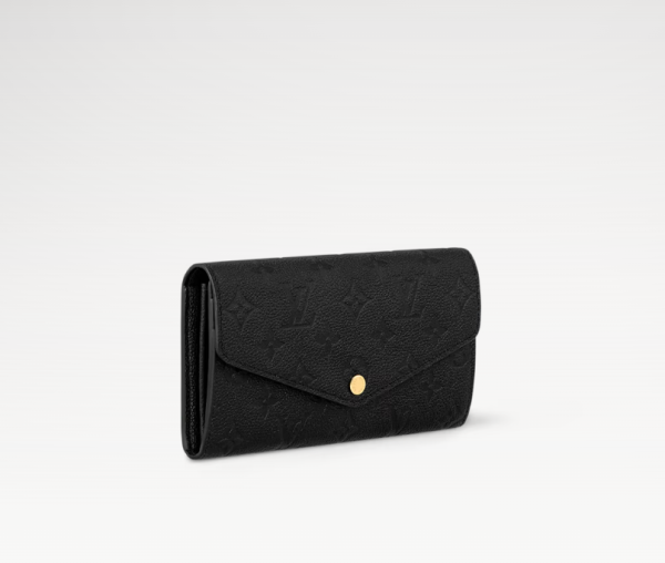 LOUIS VUITTON Sarah Wallet M82257 Black