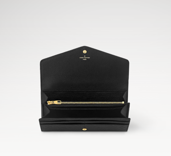 LOUIS VUITTON Sarah Wallet M82257 Black