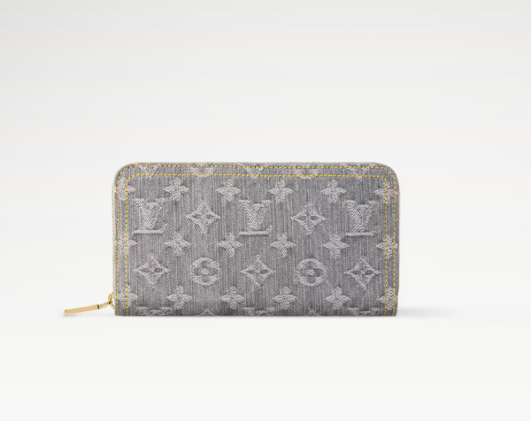 LOUIS VUITTON Zippy Wallet M13214 Monogram Denim