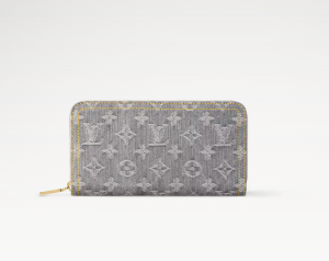 LOUIS VUITTON Zippy Wallet M13214 Monogram Denim