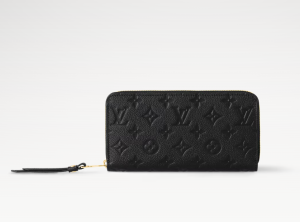 LOUIS VUITTON Zippy Wallet M61864 Black