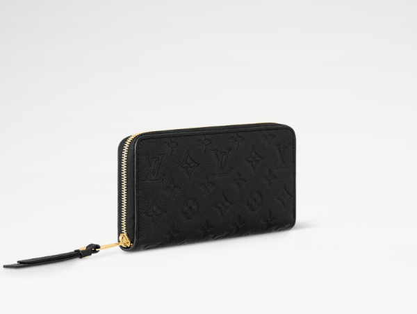 LOUIS VUITTON Zippy Wallet M61864 Black
