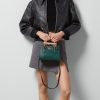 Gucci Diana small tote bag  green leather Style ‎702732 U3ZDT 3670