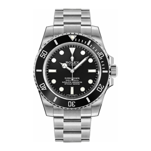 Rolex Submariner No Date Black Dial Men's Watch 114060-0002