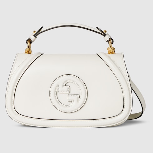 Gucci Gucci Blondie medium top handle bag white leather