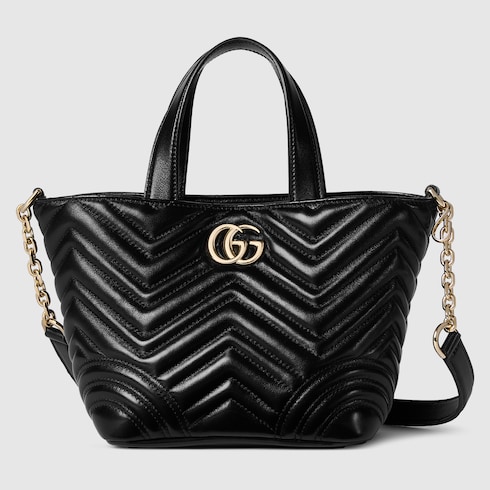 Gucci Betty small tote bag black leather Style ‎847386 AAFA1 1000