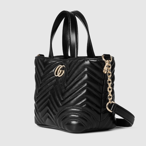Gucci Betty small tote bag black leather Style ‎847386 AAFA1 1000
