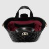 Gucci Betty small tote bag black leather Style ‎847386 AAFA1 1000
