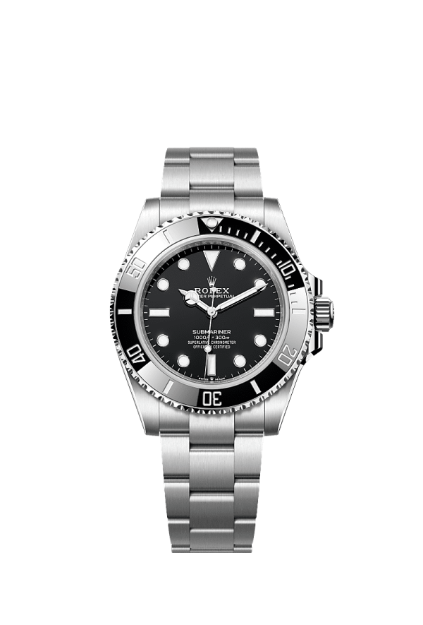 e231390b-e64c-4152-bdf5-a7ee71d195d7 Rolex Submariner Black Dial Stainless Steel Men's Watch 124060-0001