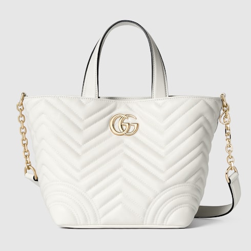 Gucci Betty small tote bag white leather Style ‎847386 AAFA1 9050