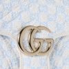 Gucci GG Marmont medium shoulder bag blue and white GG bouclé Style ‎837213 FAE1L 8477