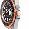 Rolex GMT-Master II Root Beer Rose Gold & Steel Men's Watch 126711CHNR-0002