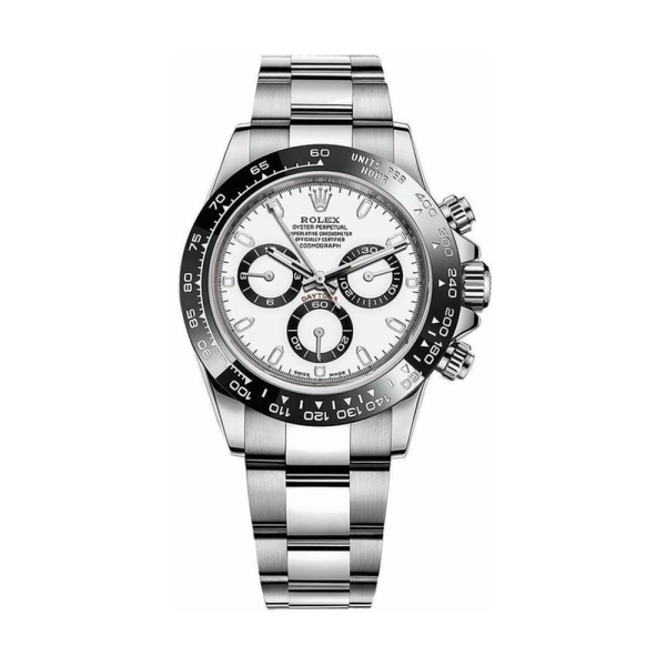 Rolex Cosmograph Daytona White Dial Men's Panda Watch 116500LN-0001