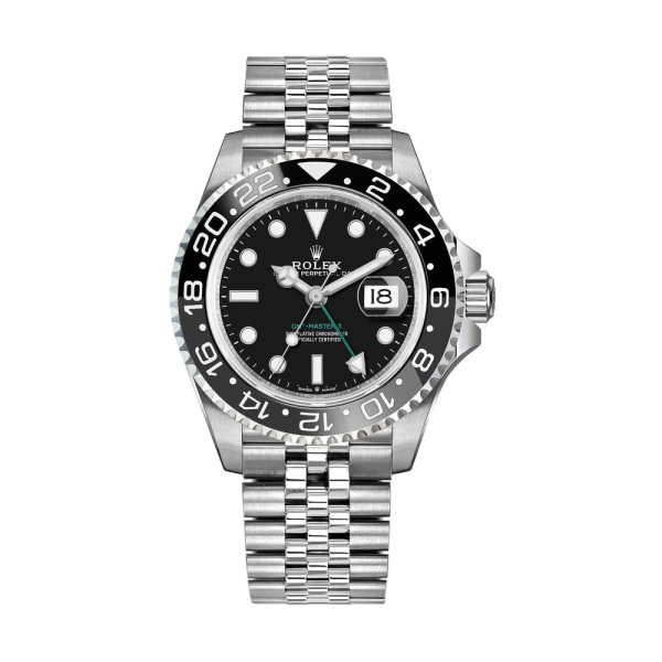 a57e3175-0faf-4dd0-98f8-0bf311b5c435 Rolex GMT-Master II Steel Jubilee Bracelet Men's Watch 126710GRNR-0003
