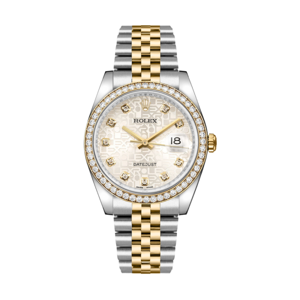 Rolex Datejust 36 Oystersteel & Gold Jubilee Bracelet Watch 116243-0002