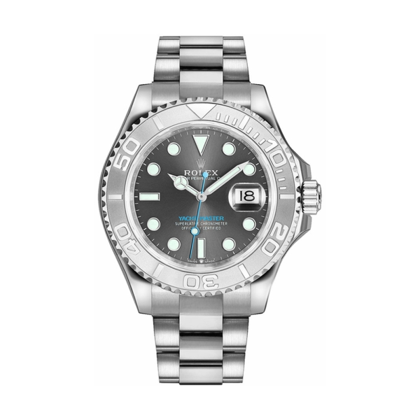 e304c2f3-28fb-422a-934d-f0f06f7f148c Rolex Yacht-Master 40 Platinum Bezel Men's Watch 126622-0001