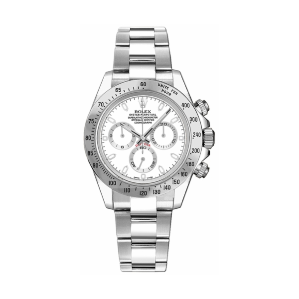 Rolex Cosmograph Daytona Chronograph White Dial Men's Watch 116520-0016
