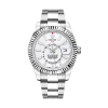 f406d521-4874-449c-b000-1b141f1fa1af Rolex Sky-Dweller White Gold Bezel Oyster Bracelet Men's Watch 336934-0003