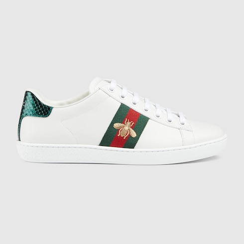 Women's Gucci Ace trainer with bee