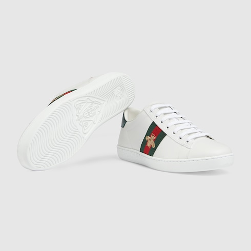 Women's Gucci Ace trainer with bee