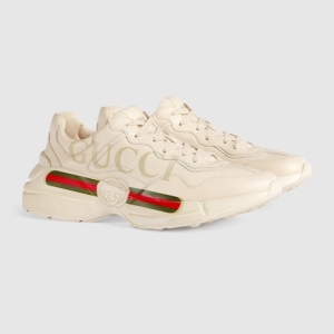 Men's Rhyton trainer with Gucci logo
