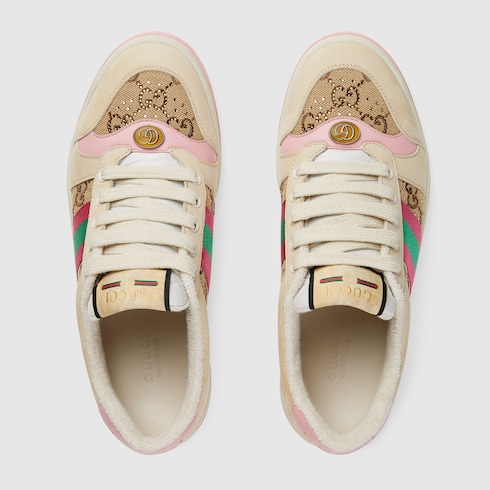 Women's GGcrystal Screener sneaker Style ‎677423 9SFR0 2587
