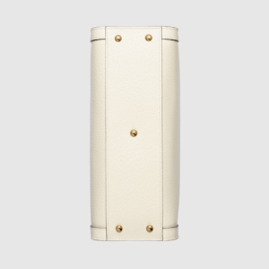 Gucci Diana medium tote bag white leather