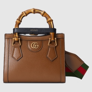 Gucci Diana small tote bag cuir leather