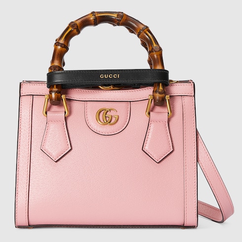 Gucci Diana small tote bag pink leather