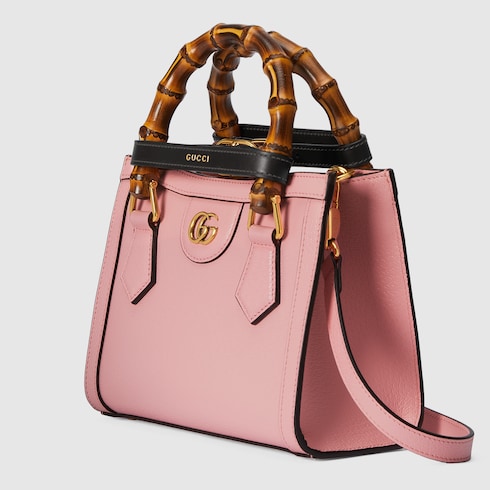 Gucci Diana small tote bag pink leather