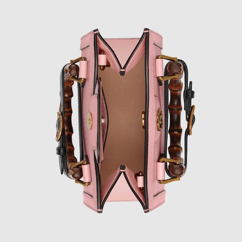 Gucci Diana small tote bag pink leather