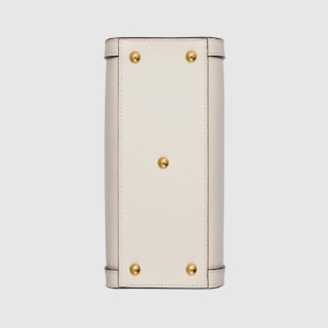 Gucci Diana small tote bag white leather
