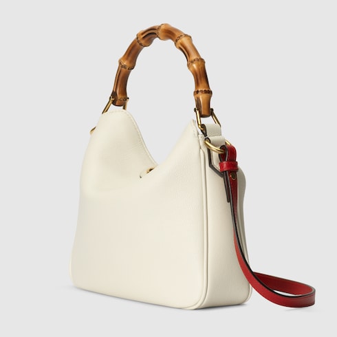 Gucci Diana small shoulder bag white leather