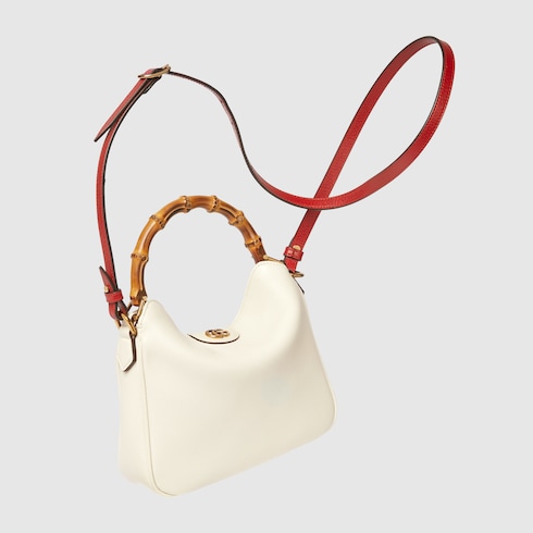 Gucci Diana small shoulder bag white leather