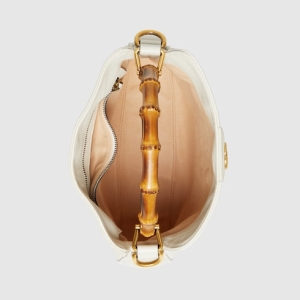 Gucci Diana small shoulder bag white leather