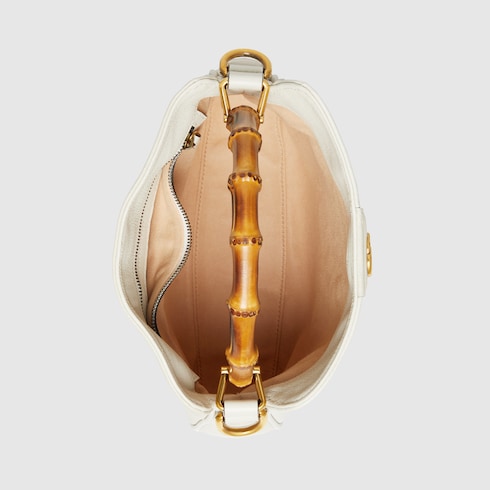 Gucci Diana small shoulder bag white leather