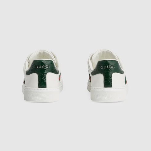 Women's Gucci Ace trainer with Web 757943 AACAG 9055