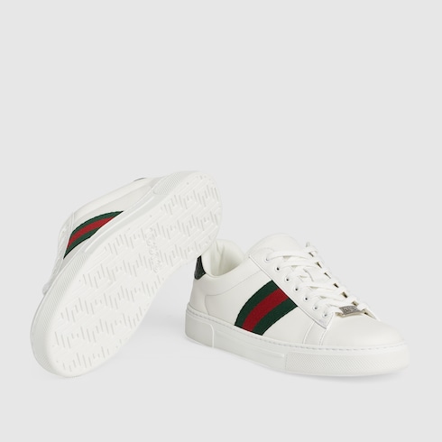 Women's Gucci Ace trainer with Web 757943 AACAG 9055