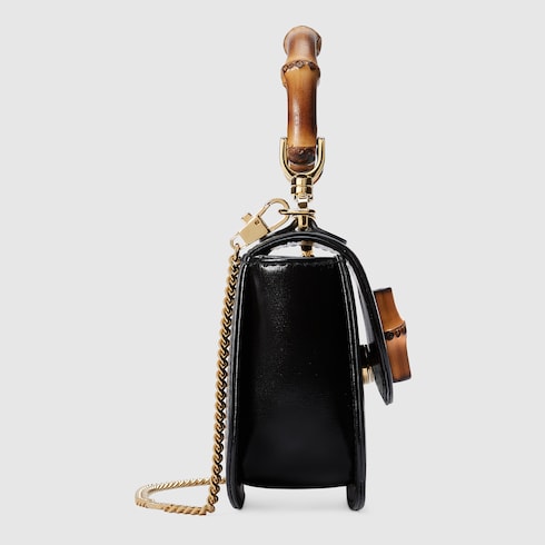 Gucci Bamboo 1947 nano bag black leather