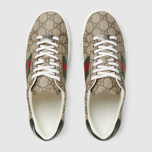 Women's Gucci Ace trainer with Web