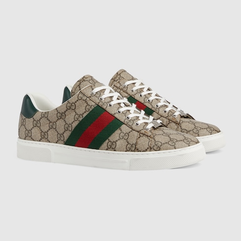 Men's Gucci Ace trainer with Web