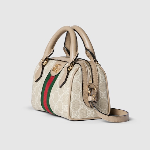 Ophidia mini boston bag beige and oatmeal Supreme