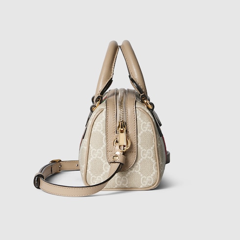 Ophidia mini boston bag beige and oatmeal Supreme