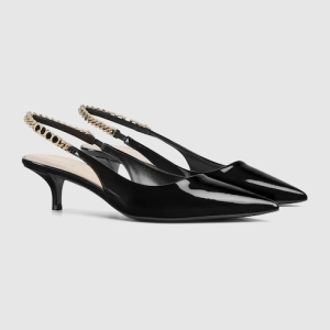 Gucci Signoria slingback pump black