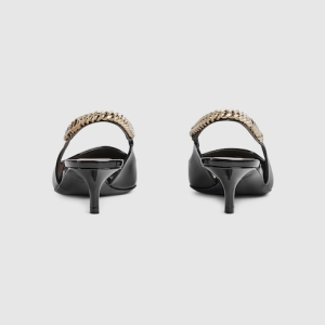 Gucci Signoria slingback pump black