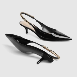 Gucci Signoria slingback pump black